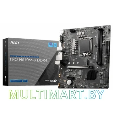 Материнская плата MSI PRO H610M-B DDR4 картинка 5